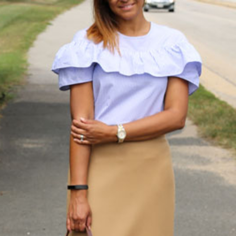J.Crew Ruffled Cotton Shirt - Picture 6 of 6